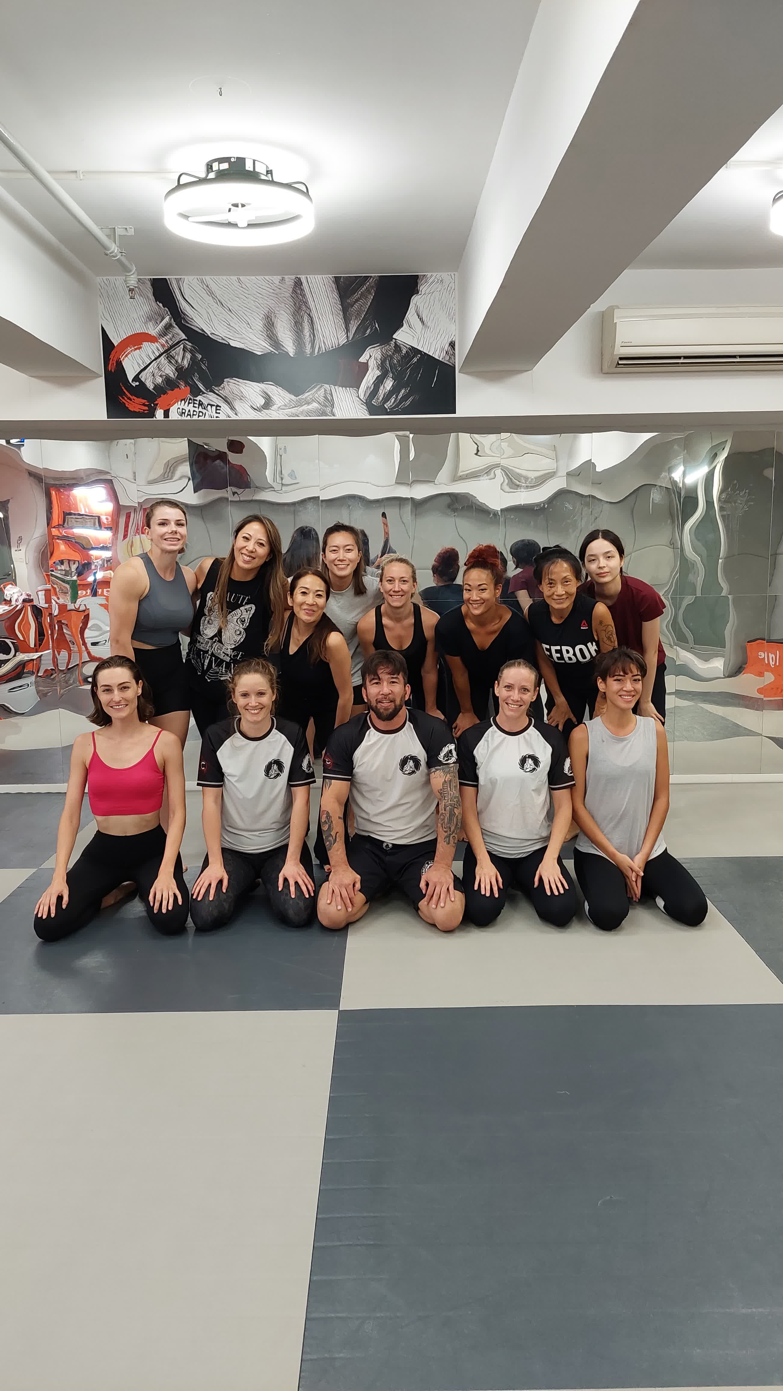 Training at Chris Collins Academy