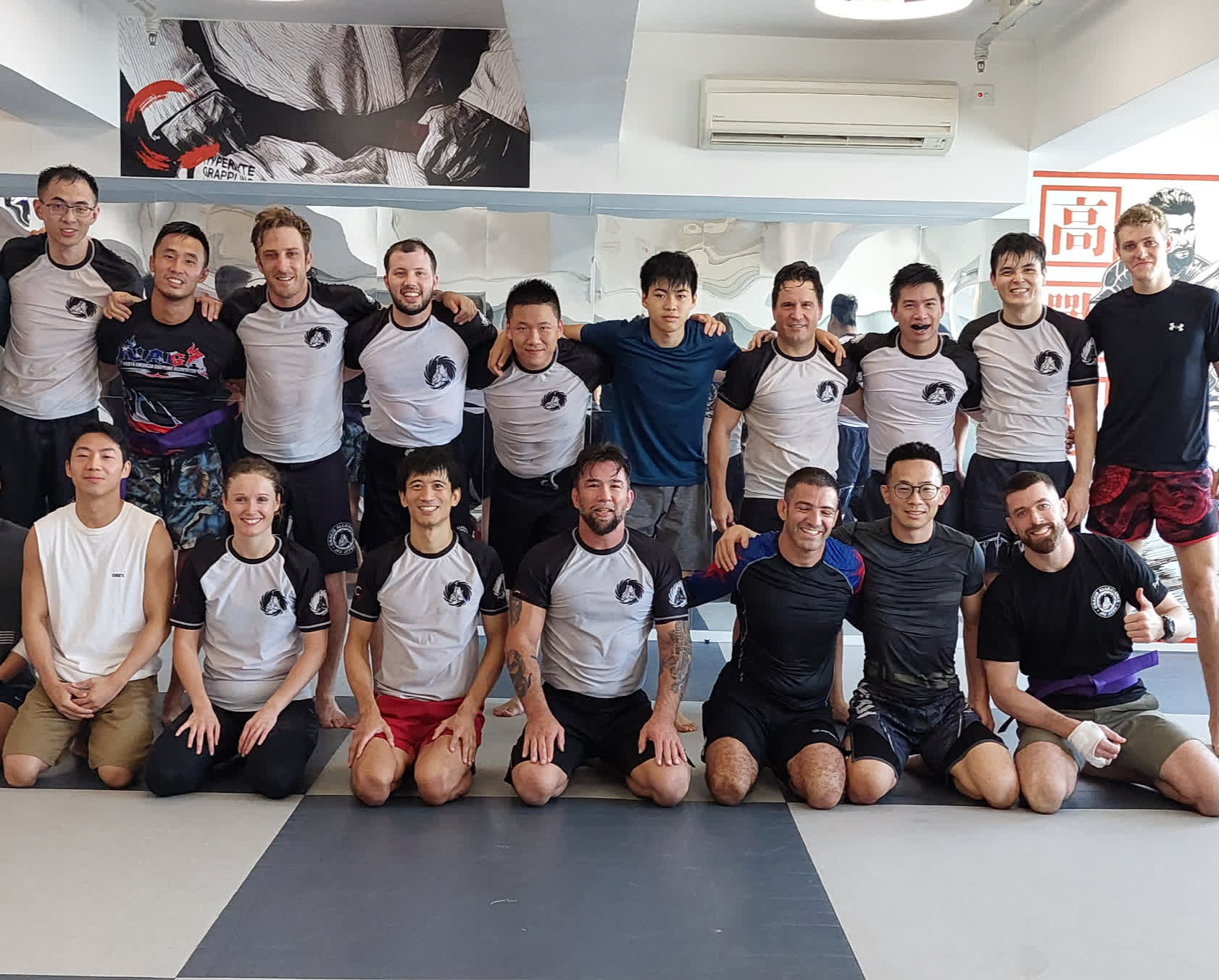 Training at Chris Collins Academy